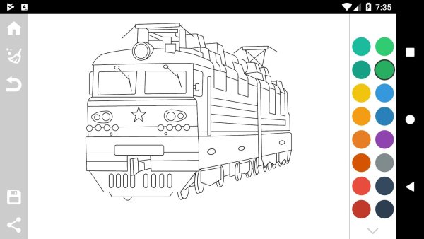 Электровоз вл80 силуэт