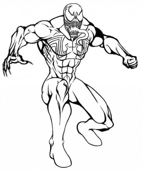 Раскраска героя Халк Marvel