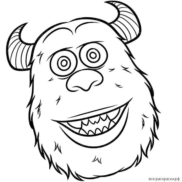 Сиреноголовый монстр раскраски