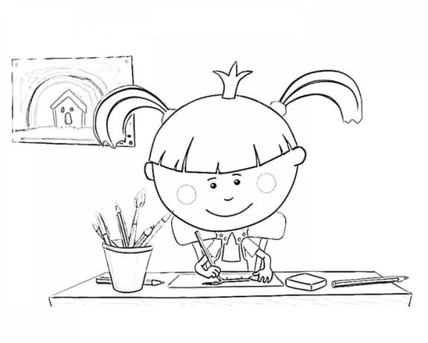 Мультик царевны раскраска