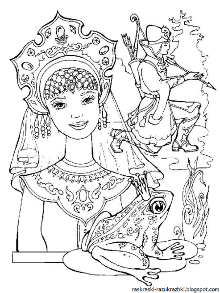 Василиса Премудрая из царевны лягушки