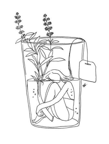 Раскраски Эстетика