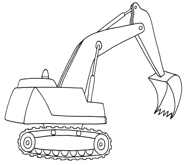 Амкодор экскаватор раскраска