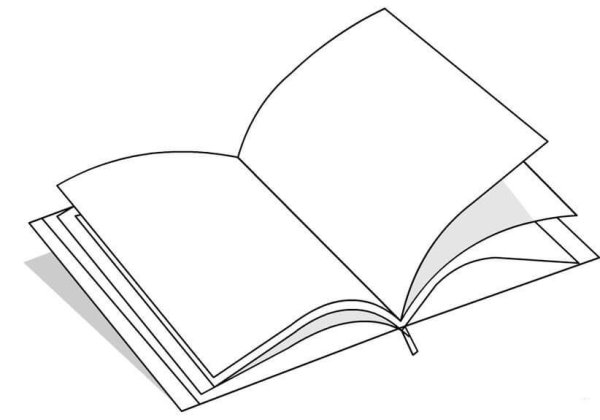 Раскраска "книга"