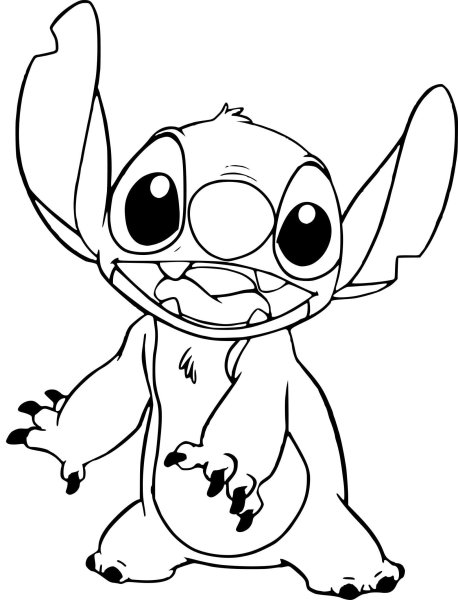 Раскраски Lilo Stitch