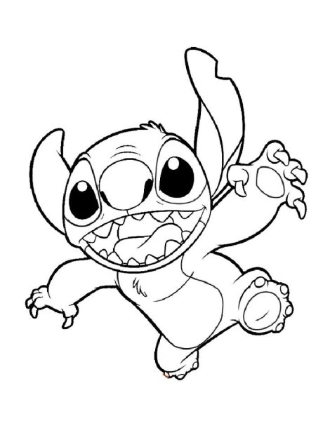Раскраски Lilo Stitch