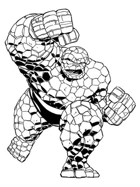 Раскраска супергероини