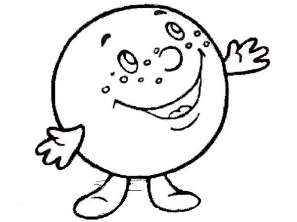 Русская народная сказка Колобок раскраска