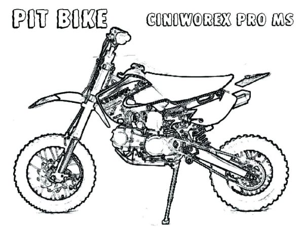 Питбайк Кайо чертеж