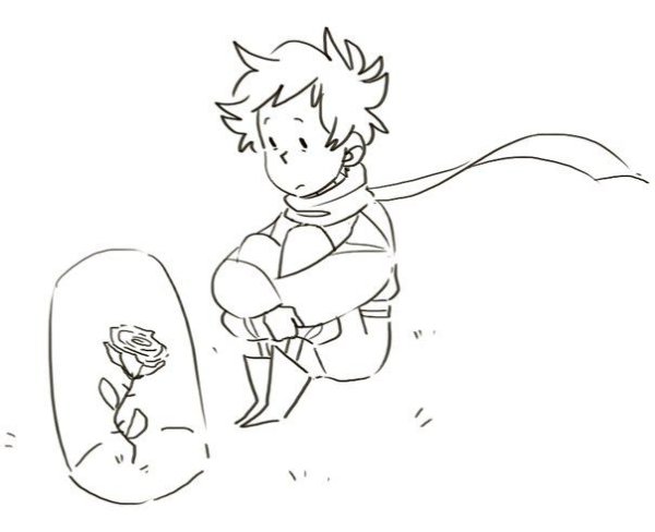 Маленький принц зарисовки