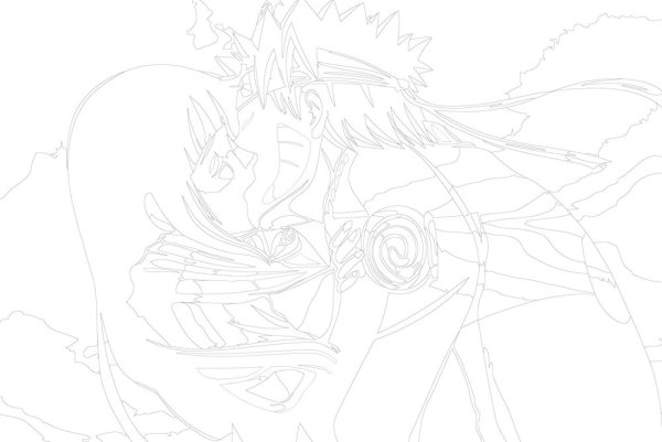 Раскраска по номерам Наруто