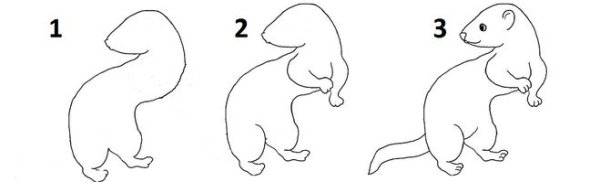 Рикки Тикки Тави нарисовать рисунок