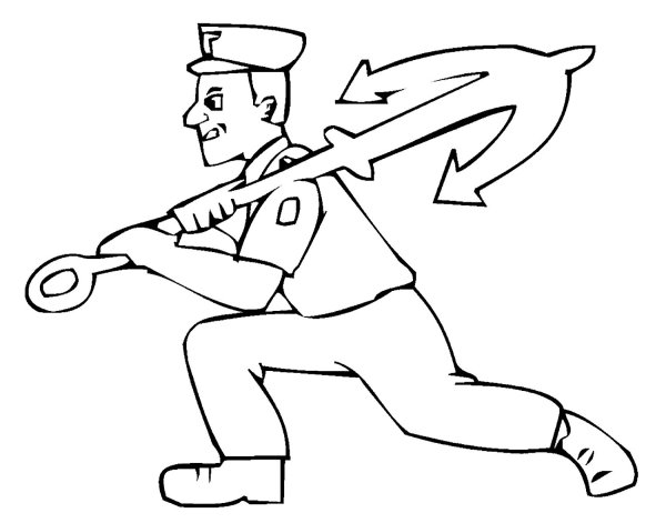 Моряк иллюстрация