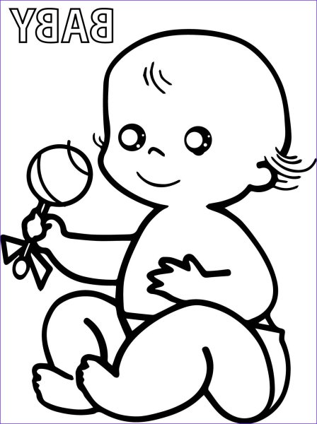 Раскраска пупсик