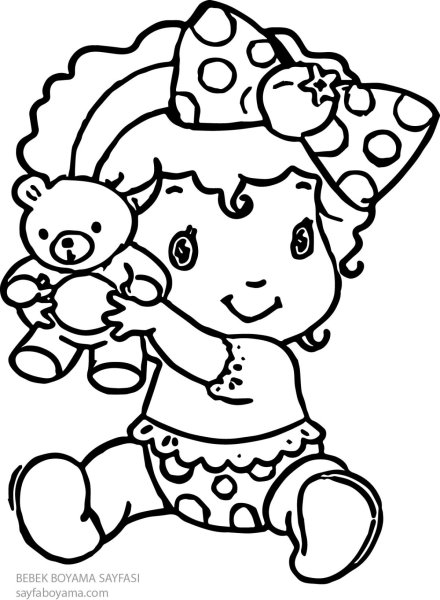 Раскраски для малышей девочек