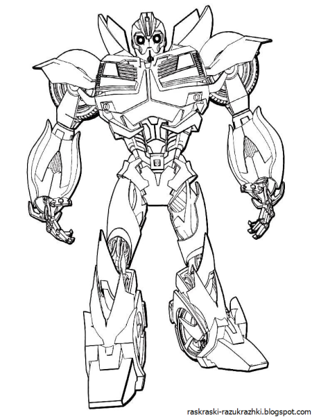 Маска Оптимус Прайм раскраска