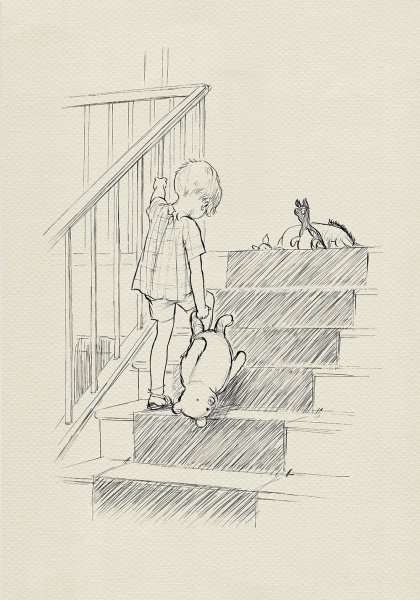 Иллюстрации Эрнеста Шепарда