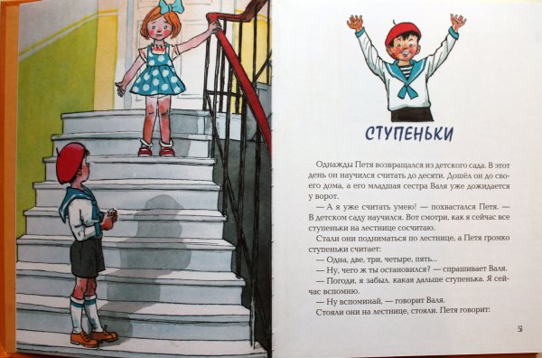 Рассказ Николая Носова ступеньки