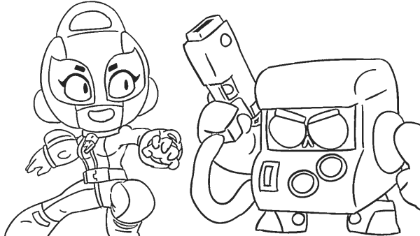 Раскраски Браво старс Макс