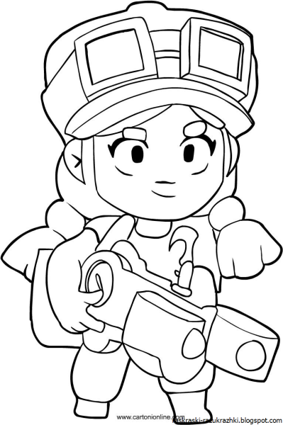 Раскраска Браво старс Пэм