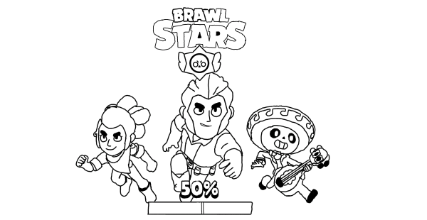 Раскраска Браво старс Эль Браун