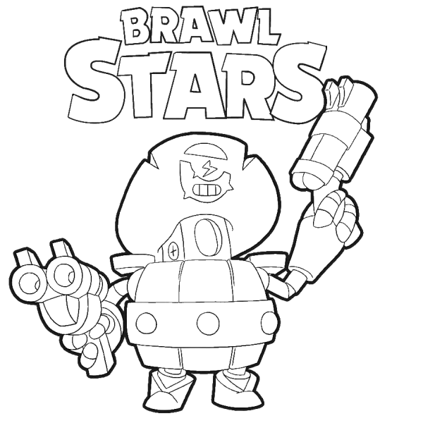 Браво старс раскраски Дэррил