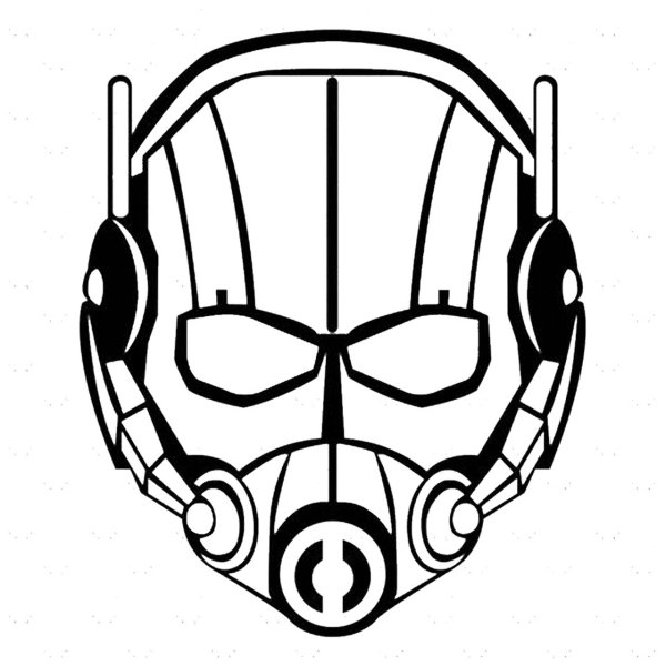 Человек муравей раскраска