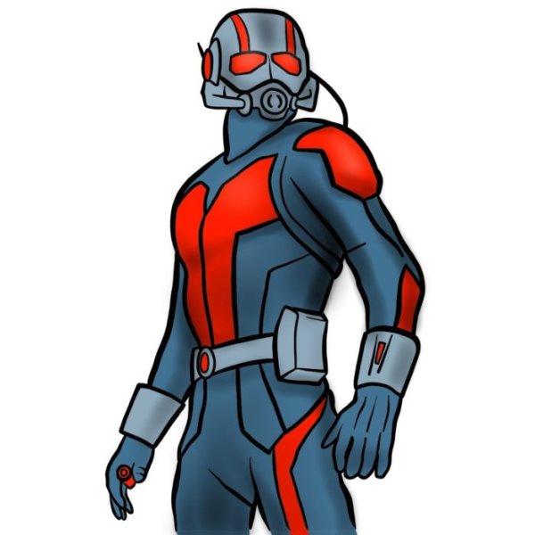 Человек муравей рисунок