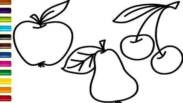 Раскраски для малышей