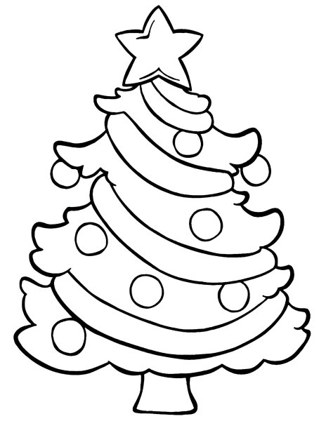 Дед Мороз раскраска