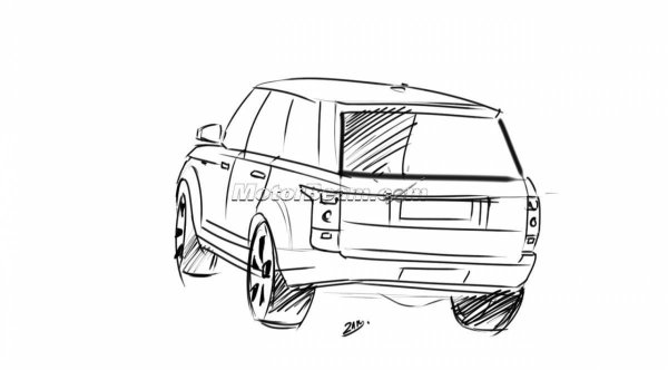 Рендж Ровер спорт 2015 контур