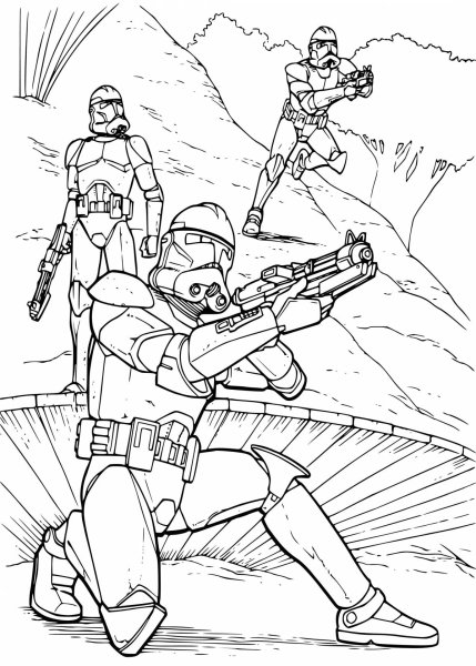 Капитан Фазма раскраска