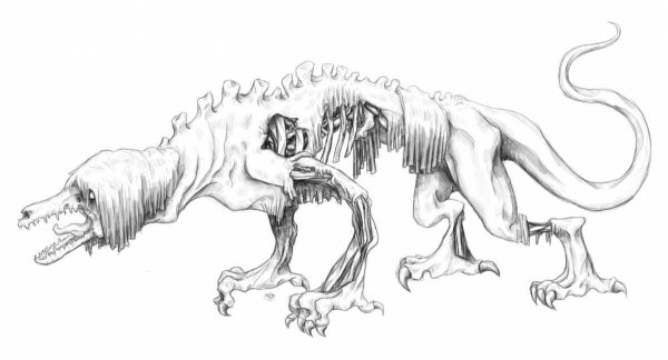 Неуязвимая рептилия из SCP 682