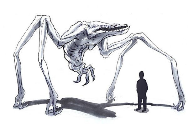 Рисунки монстров Trevor Henderson