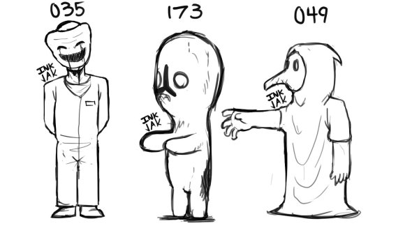 Раскраска SCP