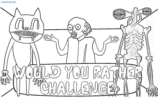 Катукэт раскраска