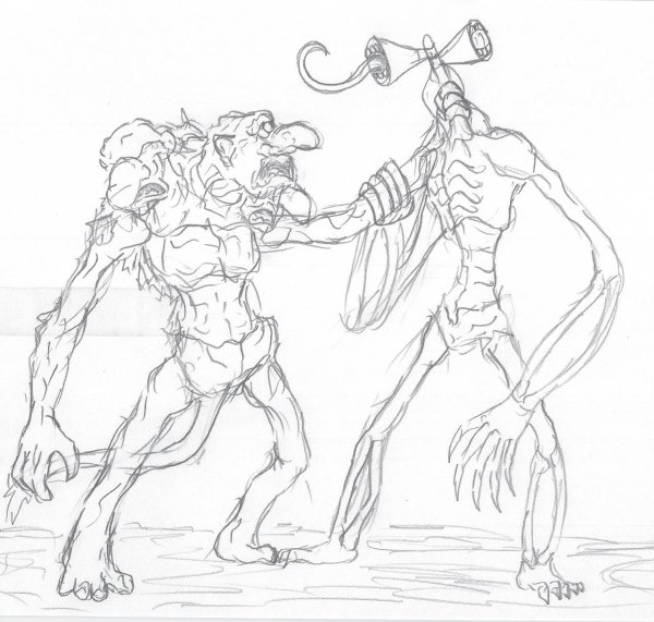 Раскраски монстры ТРЕВОРА Хендерсона