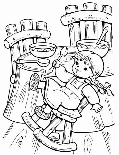 Задания к сказке три медведя для детей