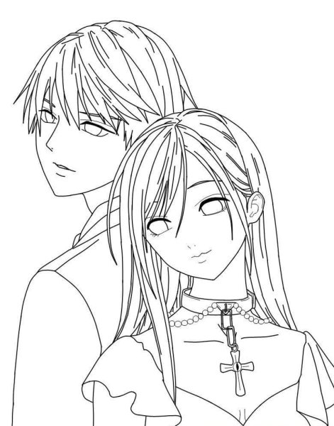 Раскраски аниме