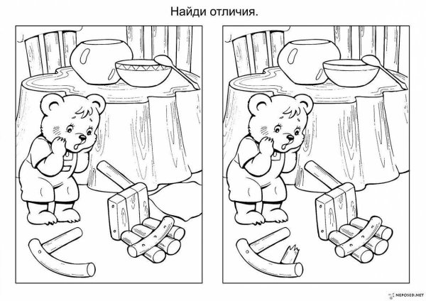 Три медведя толстой иллюстрации к сказке