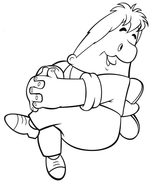 Карлсон рисунок