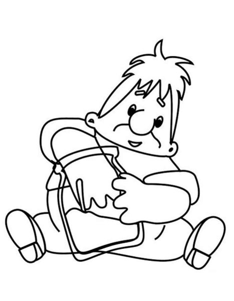 Карлсон рисунок