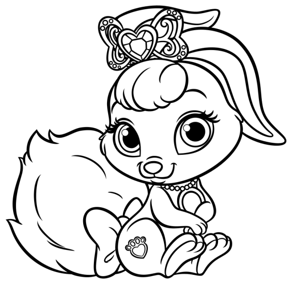 VIP петс раскраска