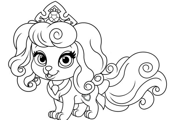 Раскраски Palace Pets