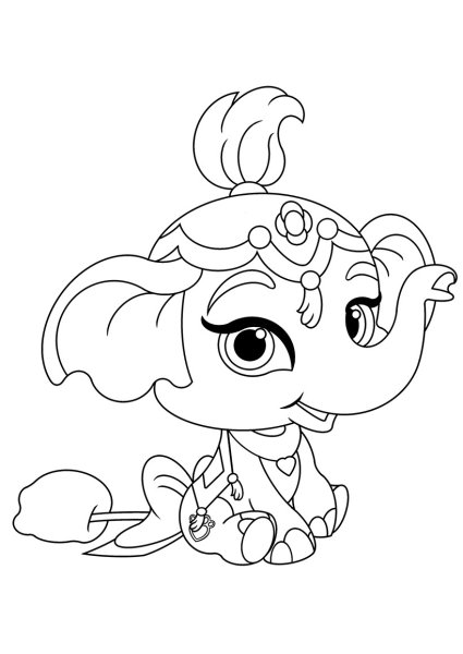 Королевские питомцы принцессы Жасмин