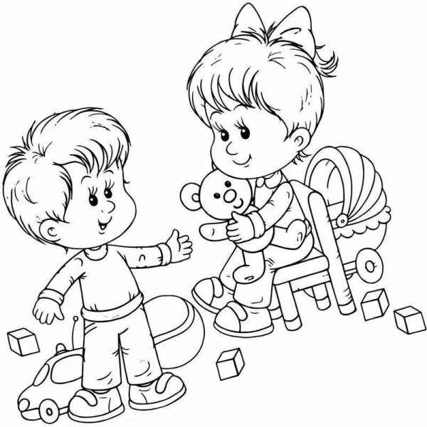 Раскраски для детей