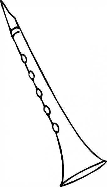 Дудочки для разукрашивания