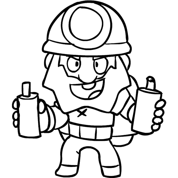 Раскраски Браво старс Фрэнк