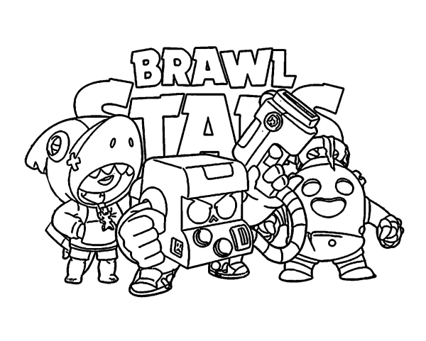 Раскраска Браво старс генерал Гавс