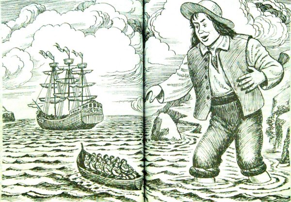 Джонатан Свифт путешествия Гулливера рисунок